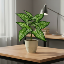 Artificial Leaves Plant 9 branches without Pot - Height 30 cm - Design-5