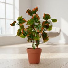 Artificial Leaves Plant 5 branches without Pot - Height 45 cm - Design-5