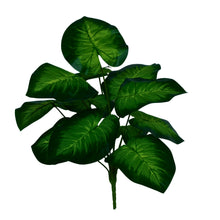 Artificial Green leaves 12 Point without pot - Height 45 cm - Design 1