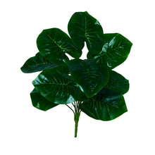 Artificial Green leaves 12 Point without pot - Height 45 cm -Design 3