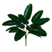 Artificial rubber plant 12 Point without pot - Height 60 cm - Design 1