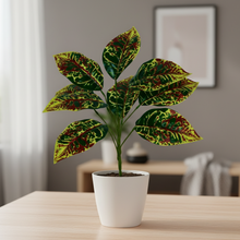 Artificial Leaves Plant 9 branches without Pot - Height 30 cm - Design-2