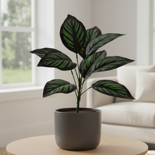 Artificial Leaves Plant 9 branches without Pot - Height 30 cm - Design-4
