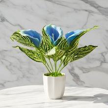 Artificial Calla Lily Plant with Pot – 30 cm Height - Design 5
