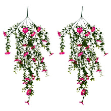 set of 2  - 45 point printed blossom flower bail in filler