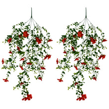 set of 2  - 45 point printed blossom flower bail in filler