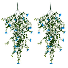 set of 2  - 45 point printed blossom flower bail in filler