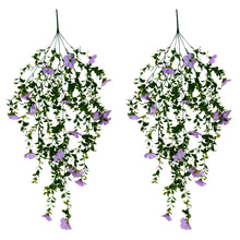 set of 2  - 45 point printed blossom flower bail in filler
