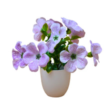 single pc big  glassi pot 10 printed blossom cutting flowers