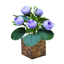 single pc  china mini peony (7 flowers  + 7 beads lup( 8.75gms) + 3 fabric patte in 7 pointer (1.6 gms) in printed dabbi