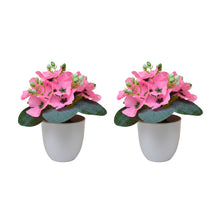 set of 2 pieces small glassi pot 15 wisteria cutting flowers