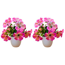 set of 2 big  glassi pot 10 printed blossom cutting flowers
