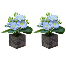 Fancy Mart Artificial Flower Gerbera Daisy in Wood Pot