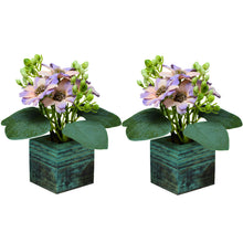 Fancy Mart Artificial Flower Gerbera Daisy in Wood Pot
