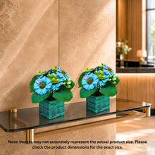 Fancy Mart Artificial Flower Gerbera Daisy in Wood Pot