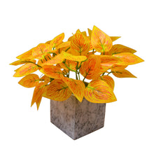 Artificial Plant with Real-Touch Leaves in Pot