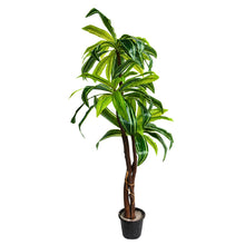 Artificial Plant set of 3 spider 60 leaves