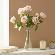 Artificial Rose Bunch 7 Heads( Height - 35 X Width - 23)