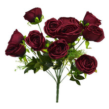 Artificial Rose Big Bunch 12 Heads( Height - 45 X Width - 30)