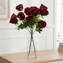 Artificial Rose Big Bunch 12 Heads( Height - 45 X Width - 30)