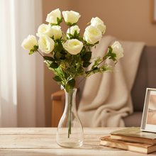 Artificial Rose Big Bunch 12 Heads( Height - 45 X Width - 30)