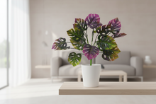 Artificial pronged turtle leaf bunch (Height : 35 cm)