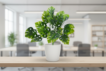 Artificial pronged turtle leaf bunch (Height : 35 cm)