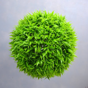 Artificial leaves Bamboo Ball without Pot (Height: 35 cm)