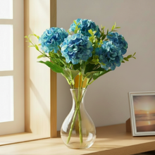Artificial Twin Tone Delia Flower ( Height : 25 cm / Width : 20 cm)