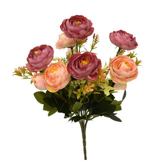Artificial Flower Begonia (Height : 30 cm x Width : 23 cm)