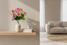 Artificial New Lady Bank's Rose (Height : 30 cm x Width : 23 cm)
