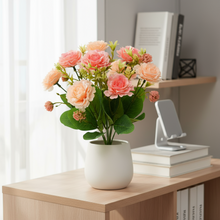 Artificial New Lady Bank's Rose (Height : 30 cm x Width : 23 cm)