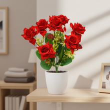 Artificial Wichura Rose ( Height : 30 cm x Width : 23 cm )