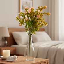 Artificial Rubber Rose Plant (Height -32cm x Width -20cm)
