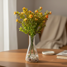 Artificial Rubber Rose Plant (Height -32cm x Width -20cm)