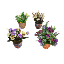 Artificial Potted Plants & Flower ( Set of 4) (size 15to32cm)