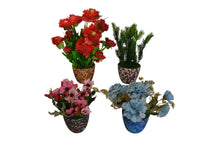 Artificial Potted Plants & Flower ( Set of 4) (size 15to32cm)