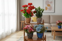 Artificial Potted Plants & Flower ( Set of 4) (size 15to32cm)