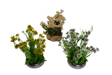 Artificial Potted Plants & Flowers ( Set of 3) (size 15to32cm)
