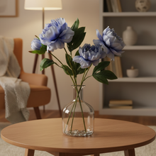 Artificial Flower Stick Common Peony without Pot ( Height : 65cm / Width : 25cm) (Single Stick)