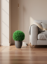 Artificial Leaves Topiary Ball Without Pot (Height: 35 Cm)