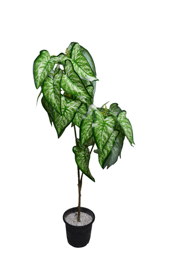 Artificial Lily Leaves plant 2 branches Height 90 CM