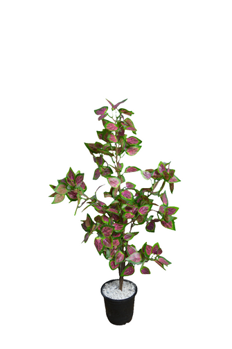 Artificial croton Leaves plant 3 branches Height 98 CM