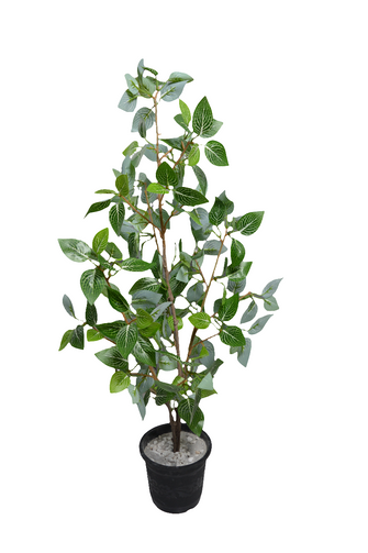Artificial croton Leaves plant 3 branches Height 95 CM