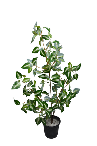 Artificial croton Leaves plant 3 branches Height 95 CM