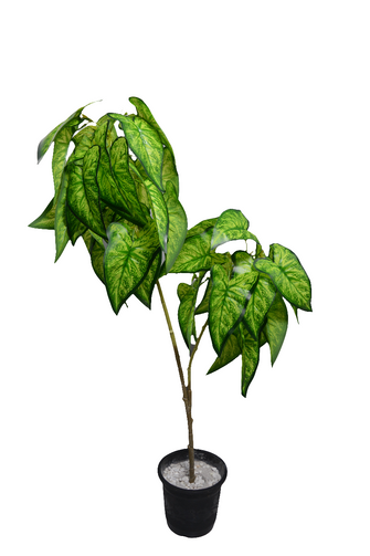 Artificial Lily Leaves plant 2 branches Height 90 CM