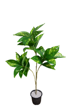Artificial croton plant 3 branches Height 93 CM