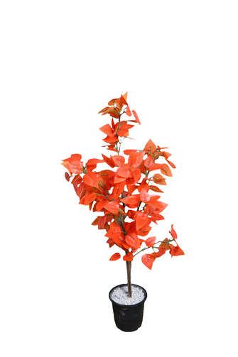 Artificial croton Leaves plant 3 branches Height 98 CM