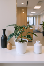 32 cm Artificial lily  leaves plant 9 Branches