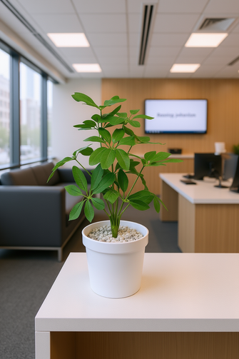 Artificial  46 CM Real touch feel Leaves plant 12 branch